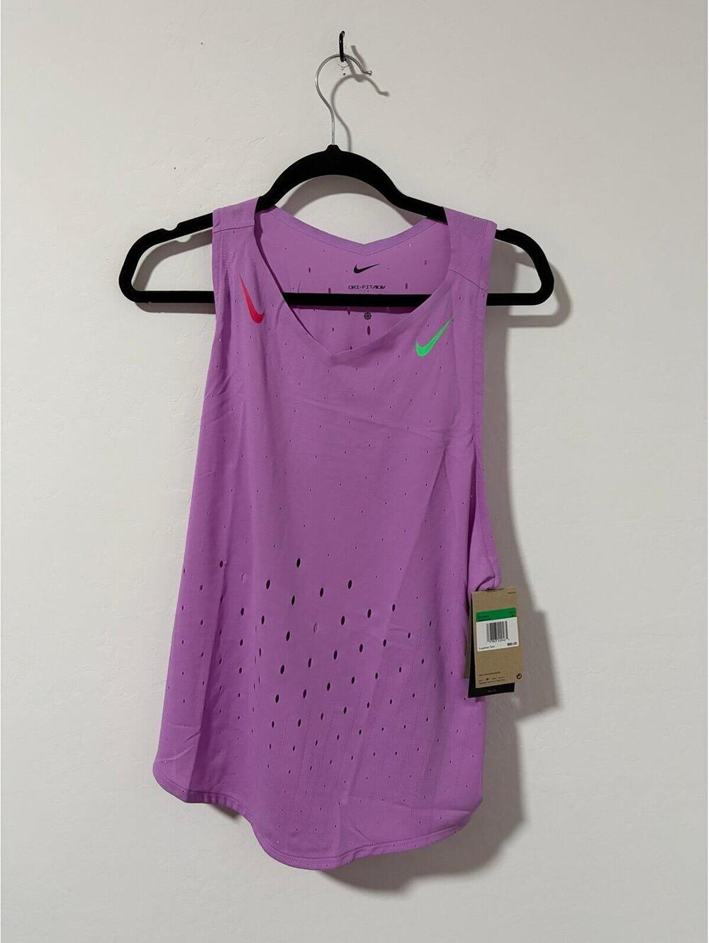 New Nike ADV Aeroswift Faith Kipyegon Womens Size XL Dri-Fit FN2504-532 Fuchsia